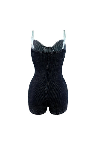 AVINA Washed Playsuit