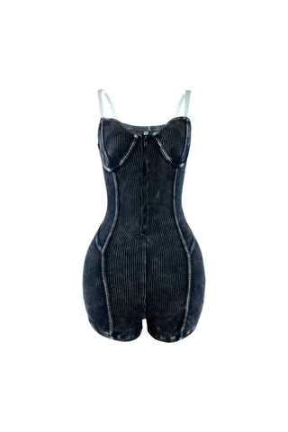 AVINA Washed Playsuit