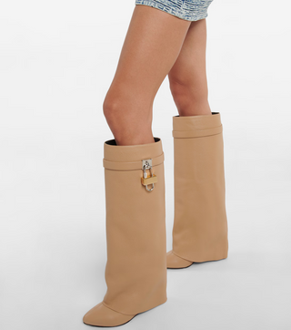 GIVA Lock Knee-High Boots