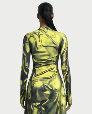 Vestido largo ilusión KASSIDY