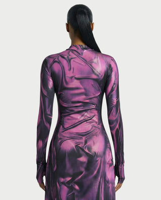 Vestido largo ilusión KASSIDY