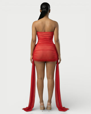 URES Drape Mini Dress Celestia URES Drape Mini Dress Celestia