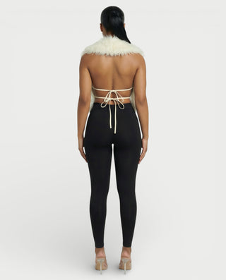 Chaleco de piel sintética KAREYA