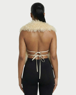 Chaleco de piel sintética KAREYA