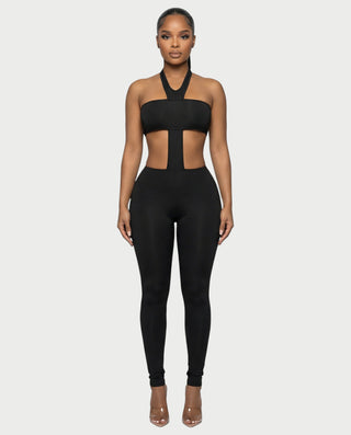 Mono halter con aberturas ZAYANI