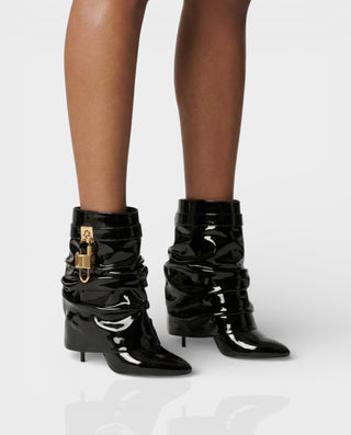 Botines de tacón de aguja holgados con candado HALINA 