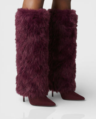 Botas hasta la rodilla de piel sintética LERINA