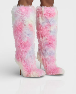 Botas de piel sintética multicolor ALBA