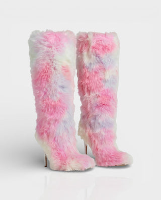 Botas de piel sintética multicolor ALBA
