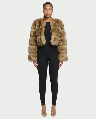 Chaqueta de piel sintética VIXA