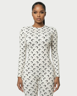 Mono con estampado de luna de KIM