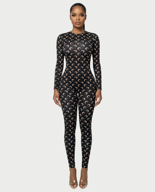 Mono con estampado de luna de KIM