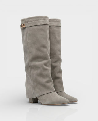 Botas hasta la rodilla con punta recta MAISY