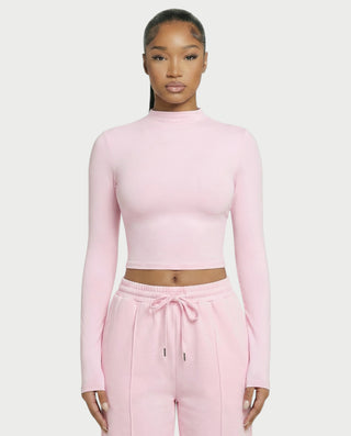 Chaleco corto con hebilla frontal de piel sintética QUELLA