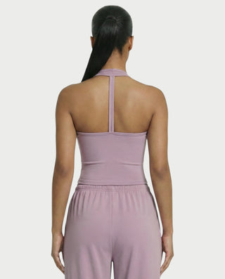 Chaleco corto con hebilla frontal de piel sintética QUELLA