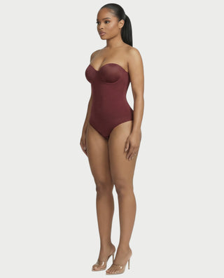 Strapless Corset Shapewear Bodysuit