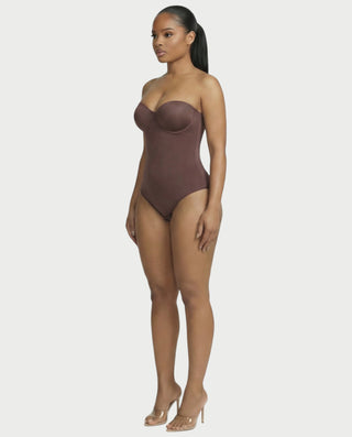 Strapless Corset Shapewear Bodysuit