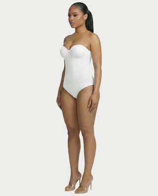 Strapless Corset Shapewear Bodysuit