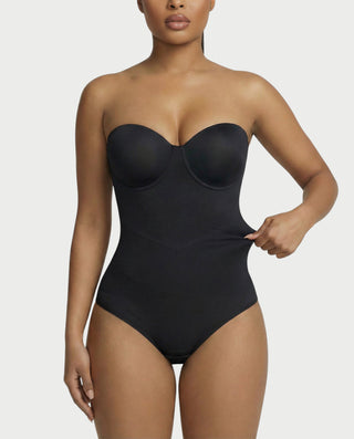 Strapless Corset Shapewear Bodysuit