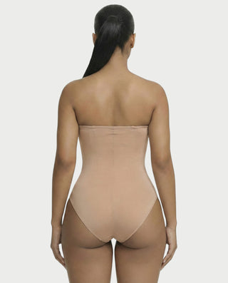 Strapless Corset Shapewear Bodysuit
