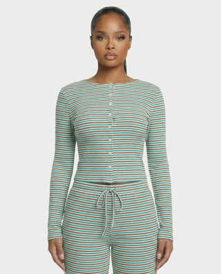 Mono de piel sintética con hombros descubiertos de NENYA