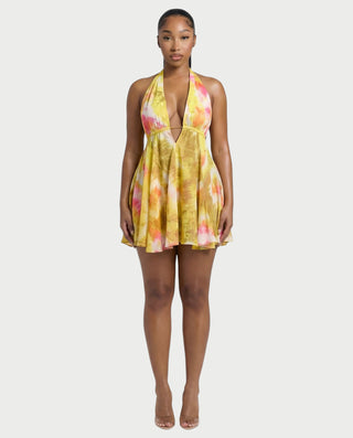 tie dye backless dress Tie Dye Open Back Maxi Dress | Loose Lucy's