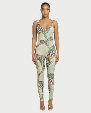 Chaleco corto con hebilla frontal de piel sintética QUELLA