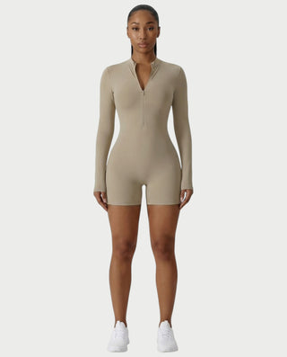 LICIA Mono con cuello halter y espalda descubierta