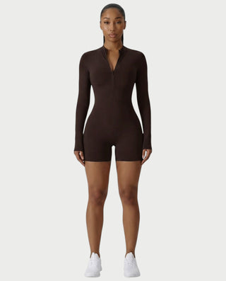 LICIA Mono con cuello halter y espalda descubierta