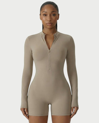 LICIA Mono con cuello halter y espalda descubierta