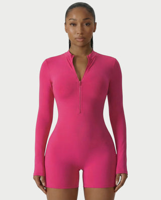 LICIA Mono con cuello halter y espalda descubierta