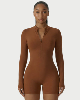 LICIA Mono con cuello halter y espalda descubierta