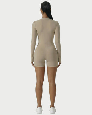 LICIA Mono con cuello halter y espalda descubierta