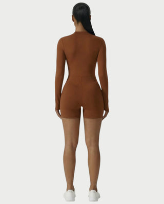 LICIA Mono con cuello halter y espalda descubierta