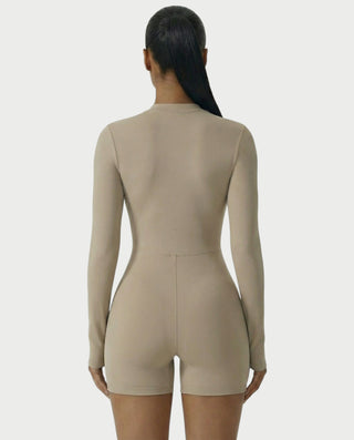 LICIA Mono con cuello halter y espalda descubierta