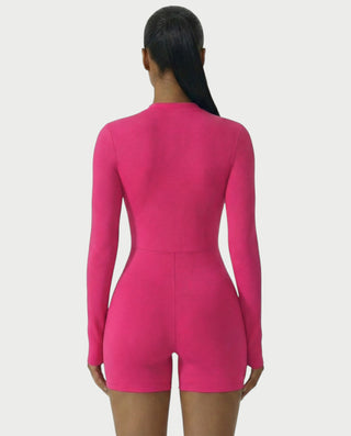 LICIA Mono con cuello halter y espalda descubierta