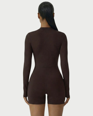 LICIA Mono con cuello halter y espalda descubierta