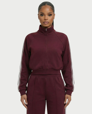 Chaleco corto con hebilla frontal de piel sintética QUELLA