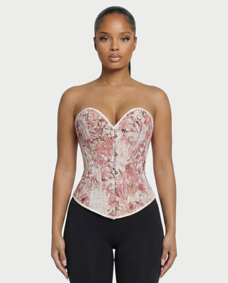 Chaleco corto con hebilla frontal de piel sintética QUELLA