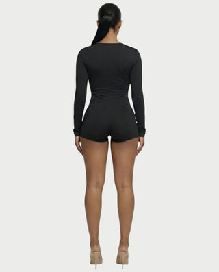 ARIELLE Mono con cuello halter