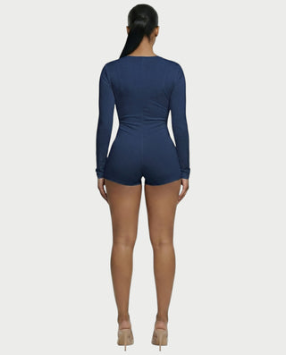 ARIELLE Mono con cuello halter