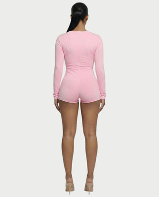 ARIELLE Mono con cuello halter