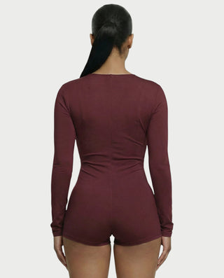 ARIELLE Mono con cuello halter