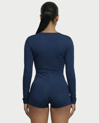 ARIELLE Mono con cuello halter