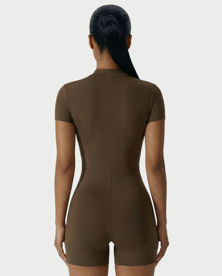 LICIA Mono con cuello halter y espalda descubierta