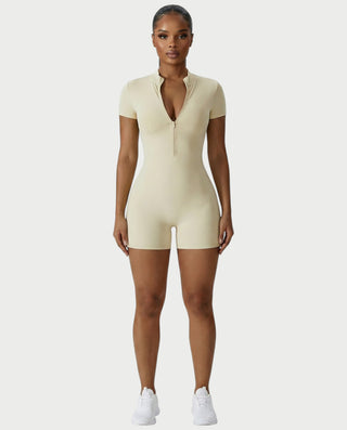 LICIA Mono con cuello halter y espalda descubierta