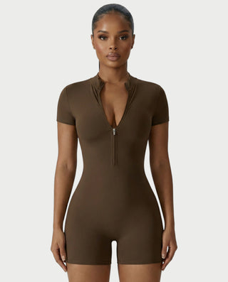 LICIA Mono con cuello halter y espalda descubierta