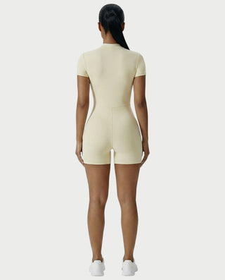 LICIA Mono con cuello halter y espalda descubierta