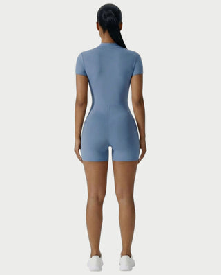 LICIA Mono con cuello halter y espalda descubierta