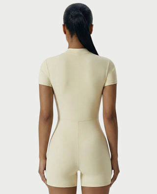 LICIA Mono con cuello halter y espalda descubierta